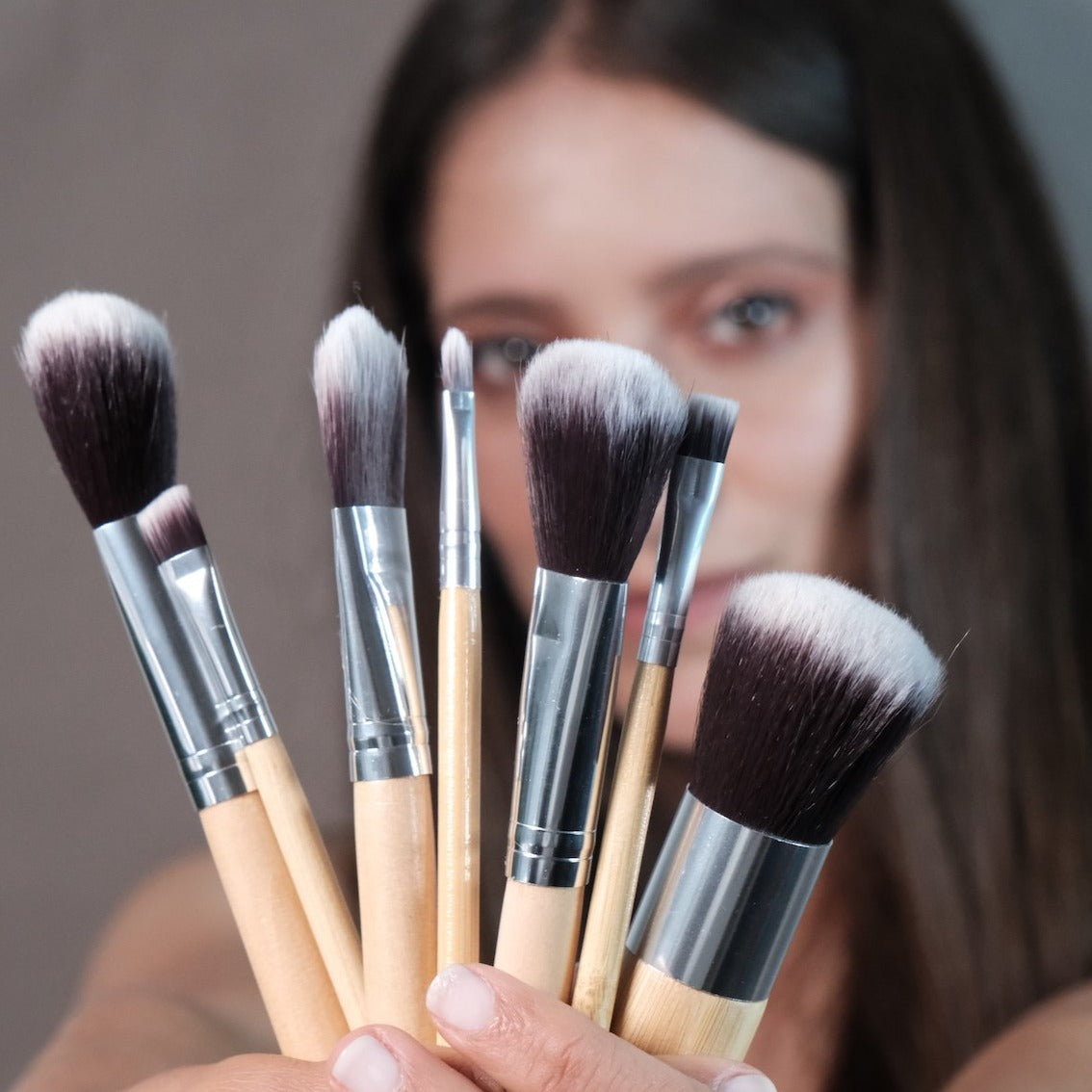 Brochas de best sale maquillaje de bambu